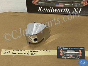 OEM 1959 1960 Cadillac Series 62, 1959 1960 1961 75 Series Limousine FRONT RIGHT PASSENGER SIDE DOOR ARM REST FINISHING CAP MOLDING TRIM #4800722